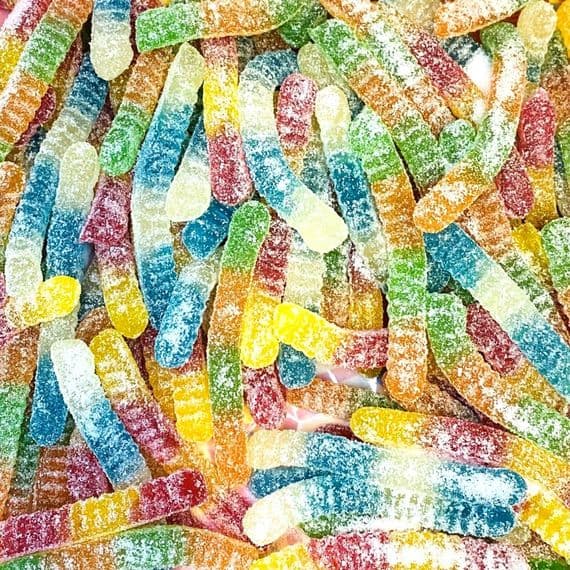 Fizzy Gummy Worms